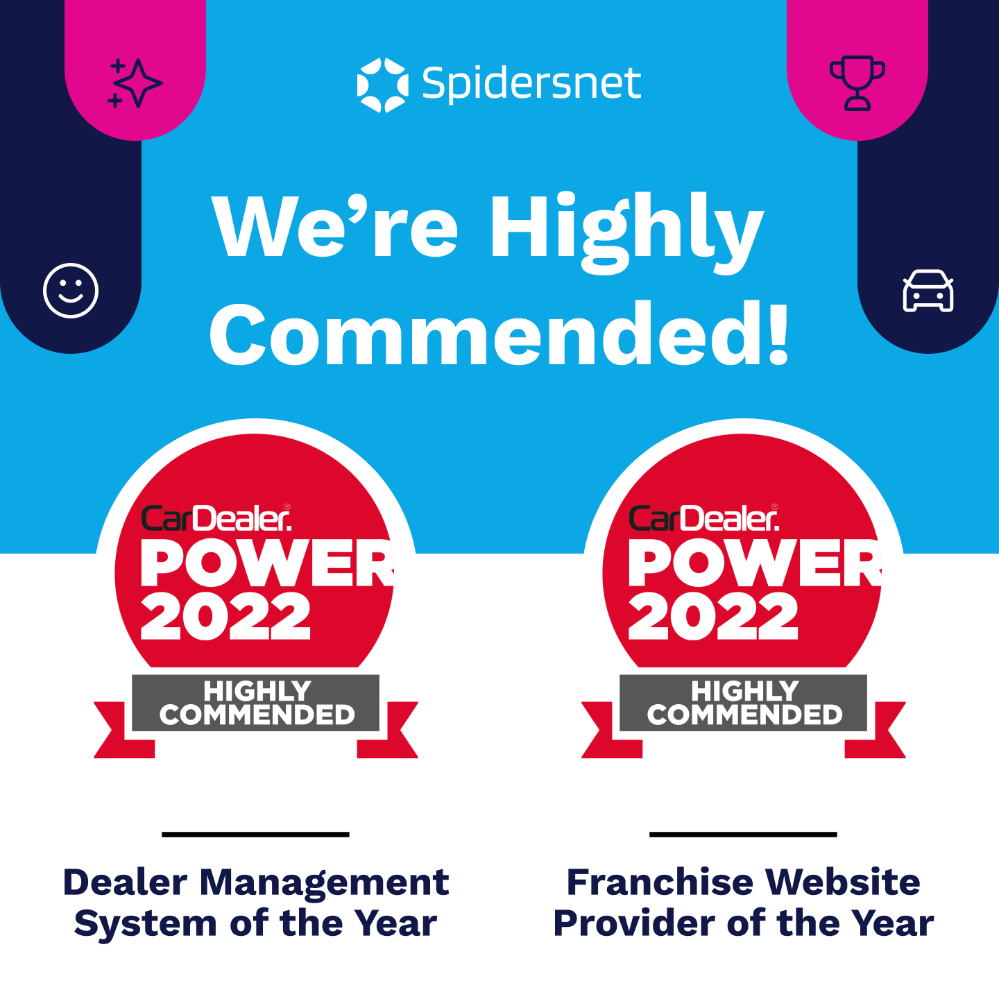 It’s Official – We have been ‘Highly Commended’ by Car Dealer Magazine!