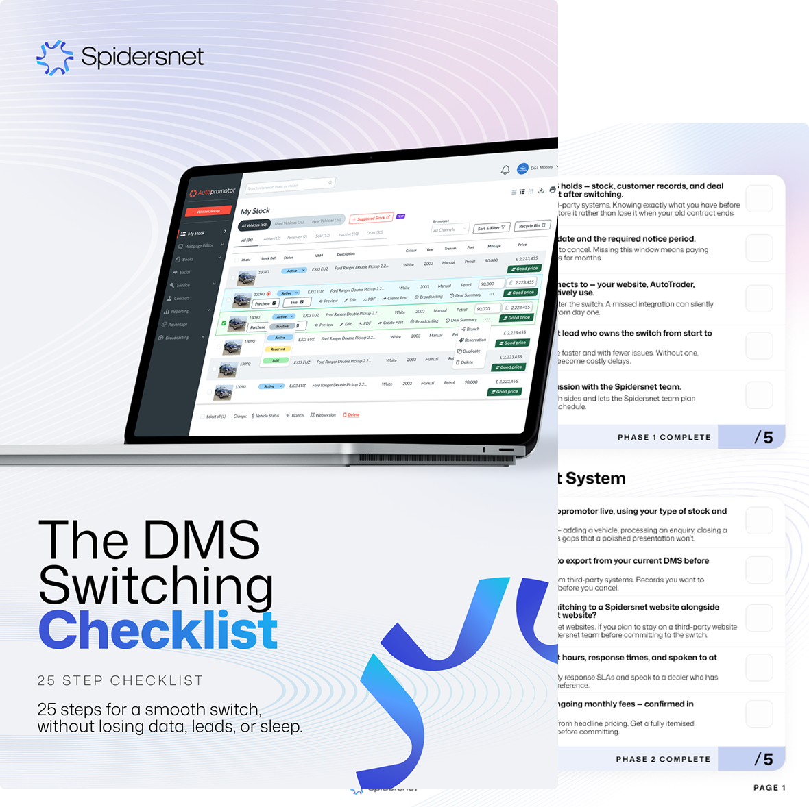 DMS Switching Checklist