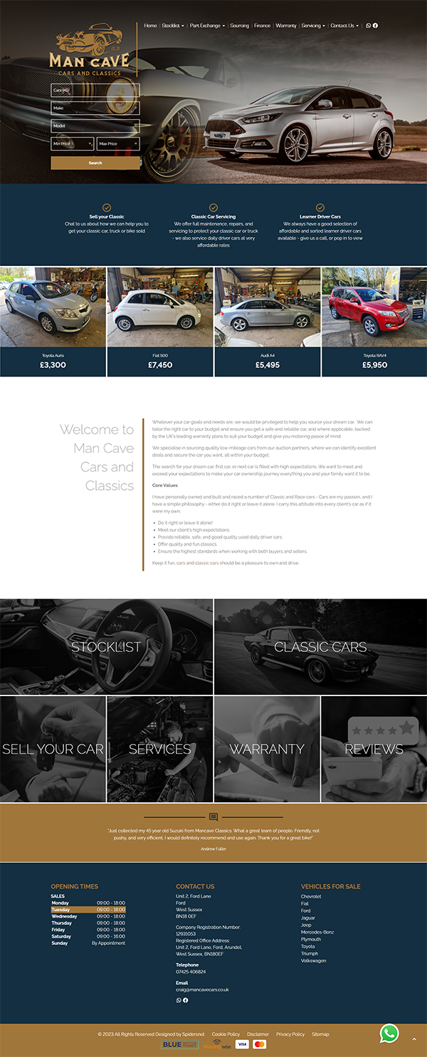 Man Cave Cars and Classics