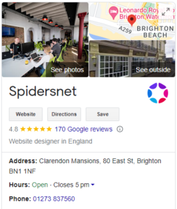 google business profiles details