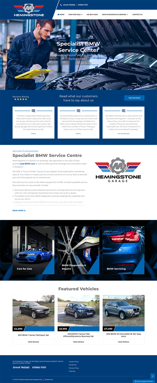 Hemingstone BMW