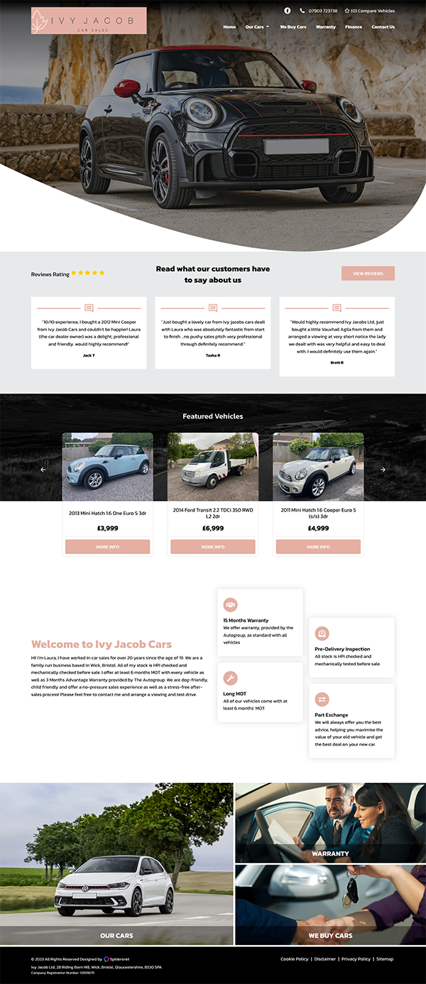 Ivy Jacobs Cars