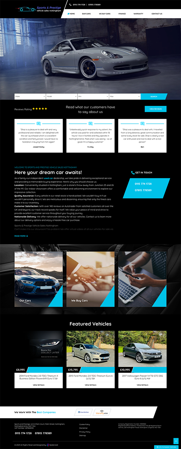 Sports and Prestige Nottingham