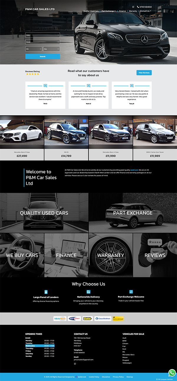 P&M Car Sales Ltd