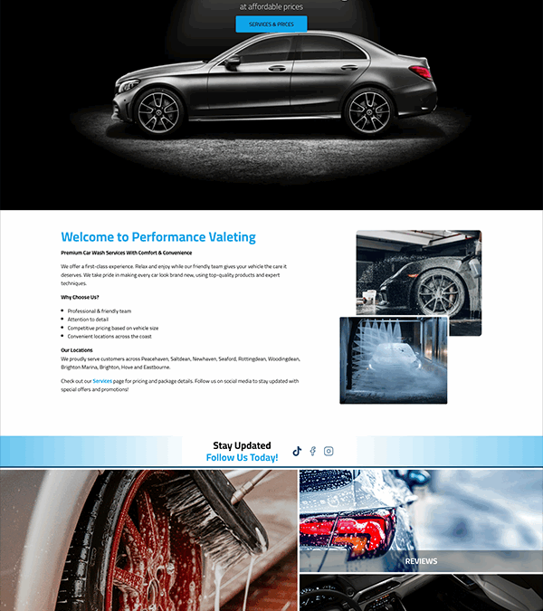 Performance Valeting
