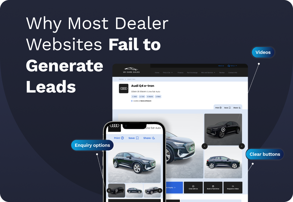 Why Most Dealer Websites Fail to Generate Leads